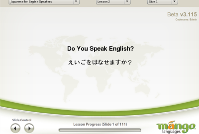 Apprendre des langues étrangères gratuitement gràce à Mango !