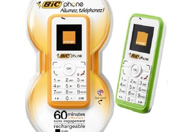 Orange et BIC lancent le BIC phone
