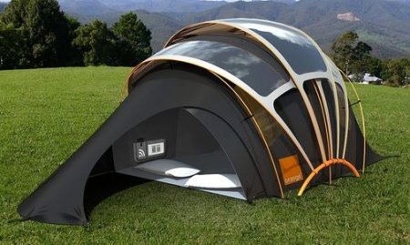 La tente solaire Wi-Fi by Orange