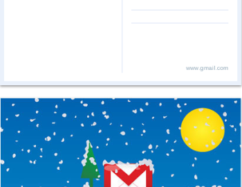 Cartes de voeux GMail